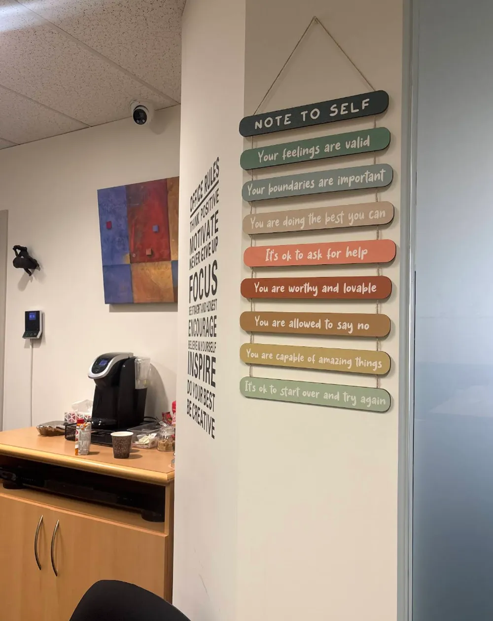 Inside view of the Ultimate Financial Services accountant office in Calgary